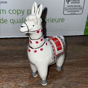 Llama piggy bank.